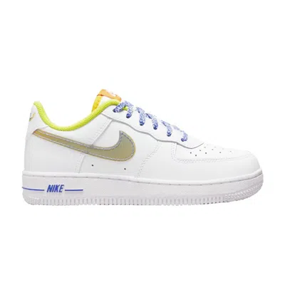 Pre-owned Nike Force 1 Lv8 Ps 'white Multi' | Kid's Size 3