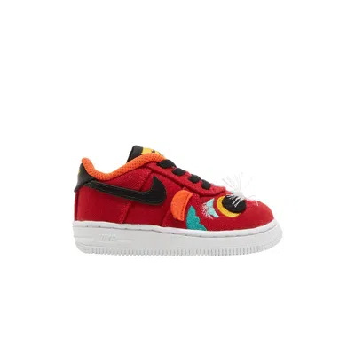 Pre-owned Nike Force 1 Lv8 Td 'chinese New Year' | Red | Infant Size 6