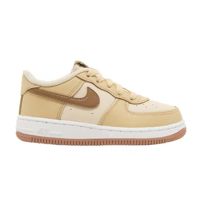Pre-owned Nike Force 1 Lv8 Td 'inspected By Swoosh' | Brown | Infant Size 4