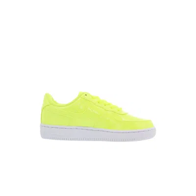 Pre-owned Nike Force 1 Lv8 Uv Ps 'volt' | Yellow | Kid's Size 13.5