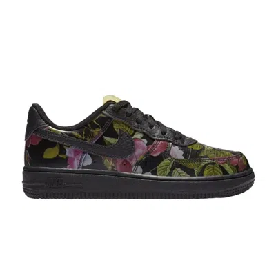 Pre-owned Nike Force 1 Lxx Ps 'floral' | Black | Kid's Size 2