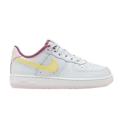 Pre-owned Nike Force 1 Ps 'grey Citron Fuchsia' | Kid's Size 3 In Gray
