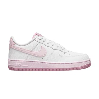 Pre-owned Nike Force 1 Ps 'white Elemental Pink' | Kid's Size 12.5