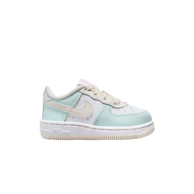 Pre-owned Nike Force 1 Td 'emerald Rise Guava Ice' | Green | Infant Size 6