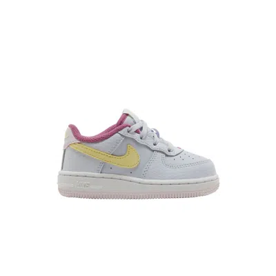 Pre-owned Nike Force 1 Td 'grey Citron Fuchsia' | Infant Size 10