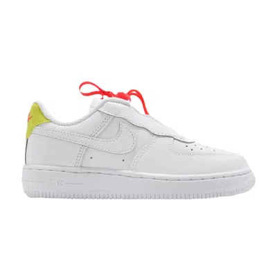 Pre-owned Nike Force 1 Toggle Ps 'white Bright Crimson' | Kid's Size 13
