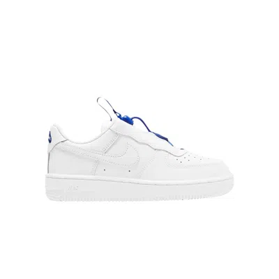 Pre-owned Nike Force 1 Toggle Ps 'white Hyper Royal' | Kid's Size 3