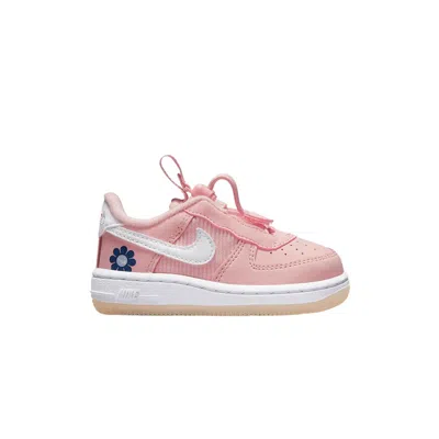 Pre-owned Nike Force 1 Toggle Se Td 'floral' | Pink | Infant Size 8