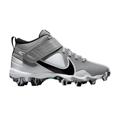 Pre-owned Nike Force Trout 7 Keystone Gs 'smoke Grey' | Kid's Size 6 In Gray
