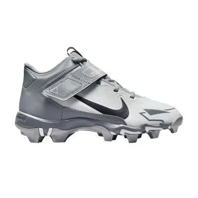 Pre-owned Nike Force Trout 8 Keystone Gs 'cool Grey Black' | Kid's Size 1.5 In Gray