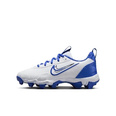Nike Babies' Force Trout 9 Keystone Big Kids' Baseball Cleats In White