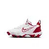 Nike Babies' Force Trout 9 Keystone Big Kids' Baseball Cleats In White
