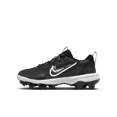 Nike Babies' Force Trout 9 Pro Mcs Big Kids' Baseball Cleats In Black