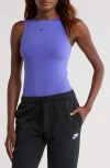Nike Form Dri-fit Bodysuit In Blue