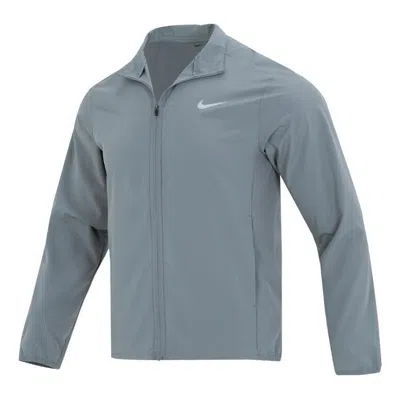 Nike Form Dri-fit Hooded Versatile Jacket 'smoke Grey' In Gray