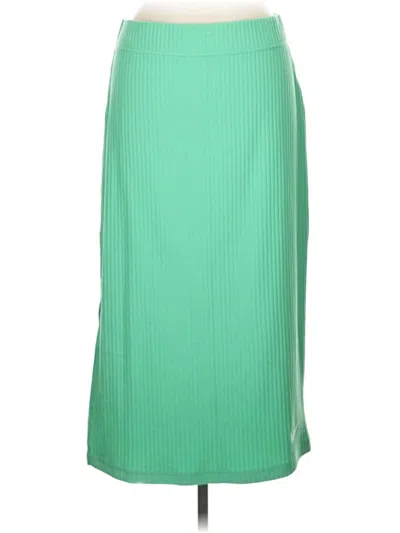 Pre-owned Nike Formal Skirt In Green