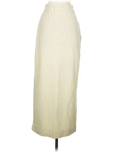 Pre-owned Nike Formal Skirt In Ivory