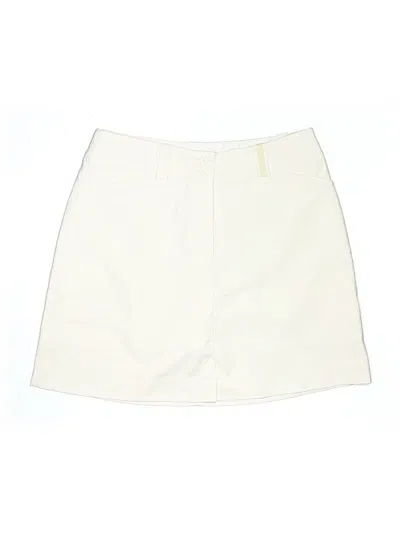 Pre-owned Nike Formal Skirt In White