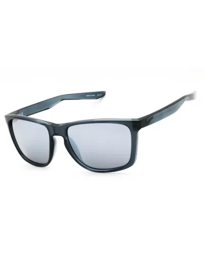 Nike Fortune Fd1692 Rectangular Sunglasses In Black