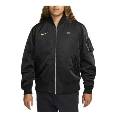 Nike France Football Federation Punk Bomber Jacket 'black'