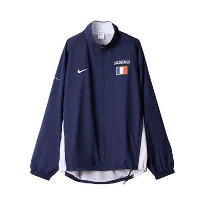 Pre-owned Nike France X Jacquemus Track Jacket 'blue' | Men's Size L