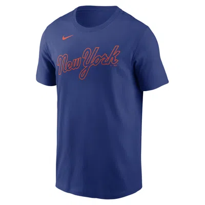 Nike Francisco Lindor New York Mets Fuse  Men's Mlb T-shirt In Green