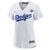 Nike Freddie Freeman Los Angeles Dodgers 2025 World Series Participant  Women's Mlb Replica Jersey In White