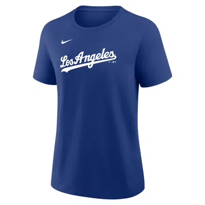 Nike Freddie Freeman Los Angeles Dodgers  Women's Mlb T-shirt In Blue