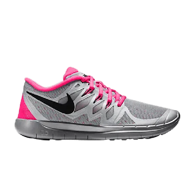 Pre-owned Nike Free 5.0 Flash Gs 'reflect Silver'