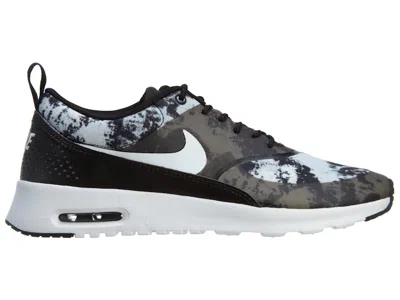 Pre-owned Nike Free Air Max Thea Print (women's) Sneakers In Black/white/dark Grey