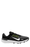 Nike Men's Free Golf Nn Golf Shoes In Black/ White/ Iron Grey/ Volt
