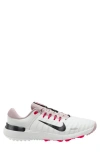 Nike Men's Free Golf Nn Golf Shoes In White/ Black/ Phantom/ Red