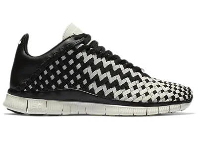 Pre-owned Nike Free Inneva Woven (women's) Sneakers In Black/sail