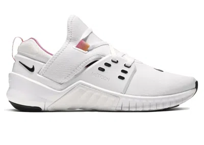 Pre-owned Nike Free Metcon 2 (women's) Sneakers In White/laser Fuchsia/black