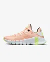 Nike Free Metcon 4 Arctic Orange Sneakers In Pink