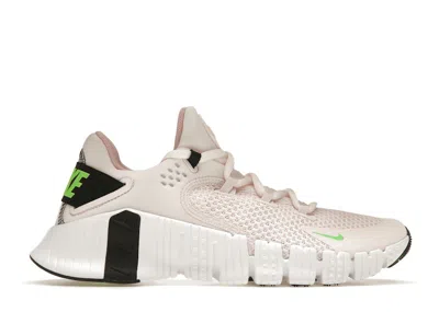 Pre-owned Nike Free Metcon 4 Green Strike (women's) Sneakers In Light Soft Pink/white/black