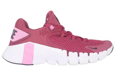 Pre-owned Nike Free Metcon 4 (women's) Sneakers In Sweet Beet/pink Rise/white In Multi