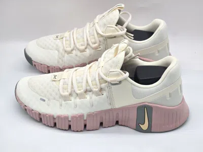 Pre-owned Nike Free Metcon 5 Pale Ivory Ice Peach Pink Dv3950-102 Women's Gym Workout