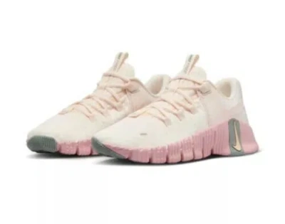 Pre-owned Nike Free Metcon 5 'pale Ivory Ice Peach' Womens Size 6.5 (dv3950-102) In Pink