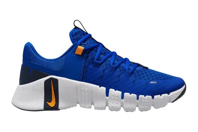 Pre-owned Nike Free Metcon 5 Racer Blue Sundial In Racer Blue/white/obsidian