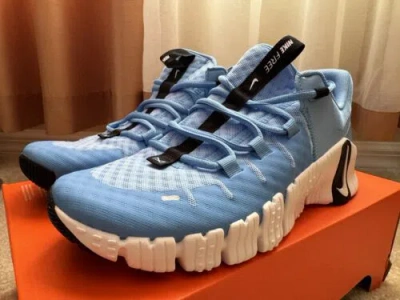Pre-owned Nike Free Metcon 5 Tb ‘university Blue' Fn6616-400 Men's 7.5 No-lid In University Blue/white/black