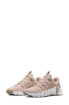 Nike Free Metcon 5 Training Shoe In Pink/white/taupe