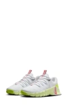 Nike Women's Free Metcon 5 Workout Shoes In White/ Pink/ Bright Crimson