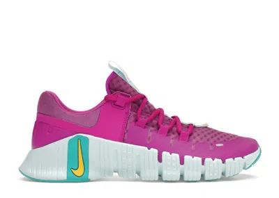 Pre-owned Nike Free Metcon 5 (women's) Sneakers In Hyper Violet/glacier Blue/dusty Cactus