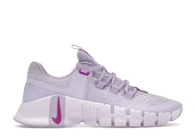 Pre-owned Nike Free Metcon 5 (women's) Sneakers In Lilac Bloom/barely Grape/vivid Purple