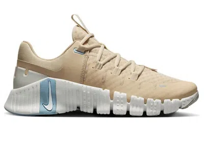 Pre-owned Nike Free Metcon 5 (women's) Sneakers In Sanddrift/phantom/light Iron Ore