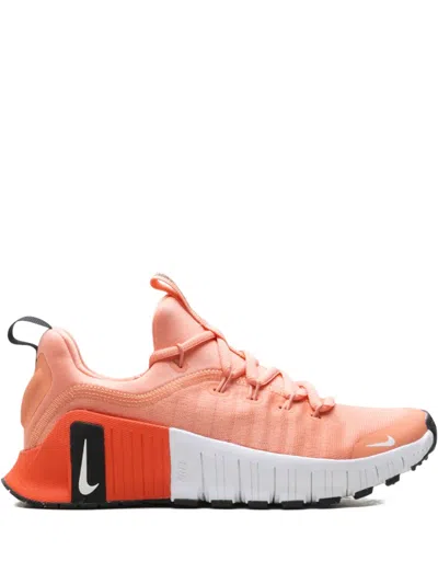 Nike Free Metcon 6 "apricot" Sneakers In Orange