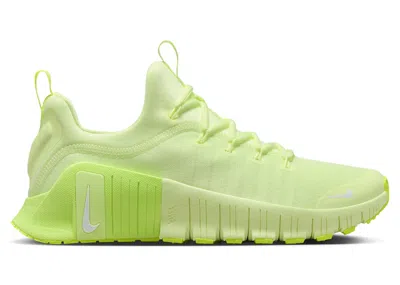 Pre-owned Nike Free Metcon 6 Barely Glow White (women's) Sneakers In Glow In Barely Volt/volt Glow In Green