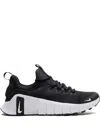Nike Free Metcon 6 Sneakers In Black And White In Black