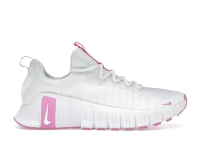 Pre-owned Nike Free Metcon 6 Pink (women's) Sneakers In White/playful Pink In Multi